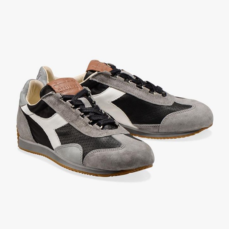 Diadora Equipe Lave Sneakers Herre Grå | DLCNIME-30