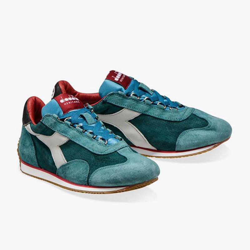 Diadora Equipe Lave Sneakers Herre Grøn | CFYRSJD-67