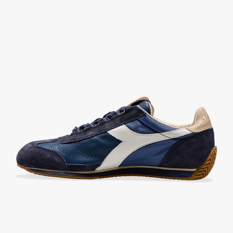 Diadora Equipe Lave Sneakers Herre Mørkeblå | EACZLTB-04