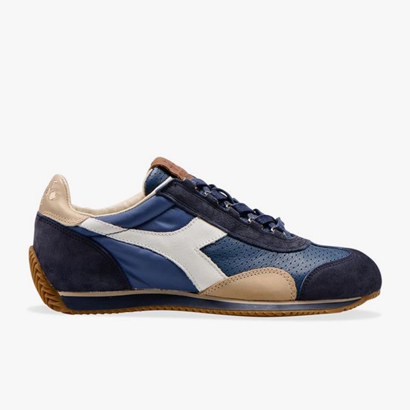 Diadora Equipe Lave Sneakers Herre Mørkeblå | EACZLTB-04