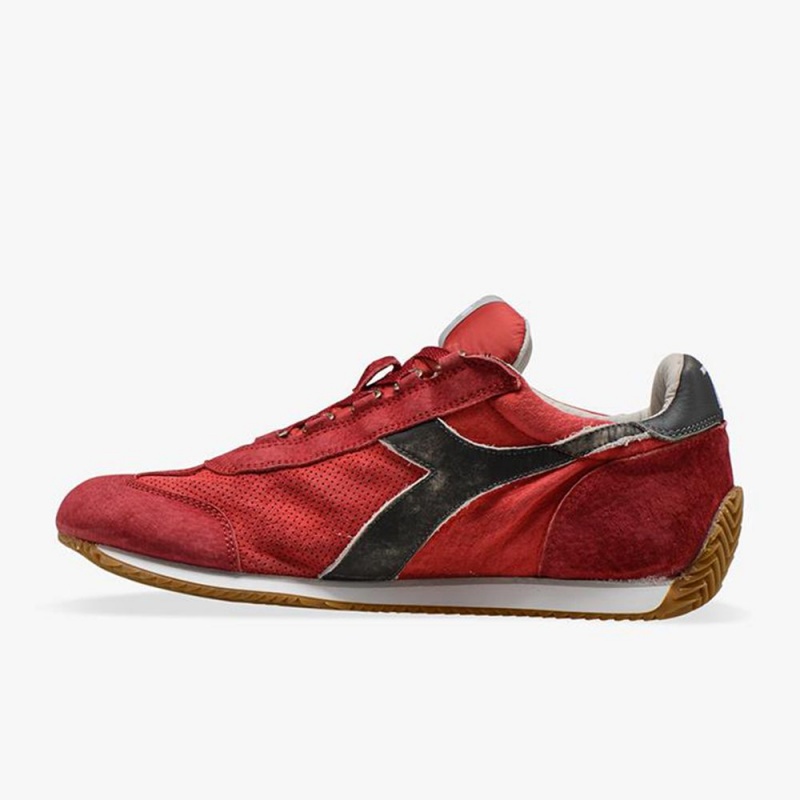 Diadora Equipe Lave Sneakers Herre Rød | TFGURLH-62