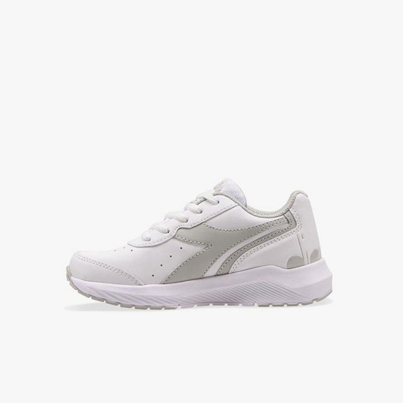 Diadora Falcon Løbesko Børn Hvide | FIQLAGY-92