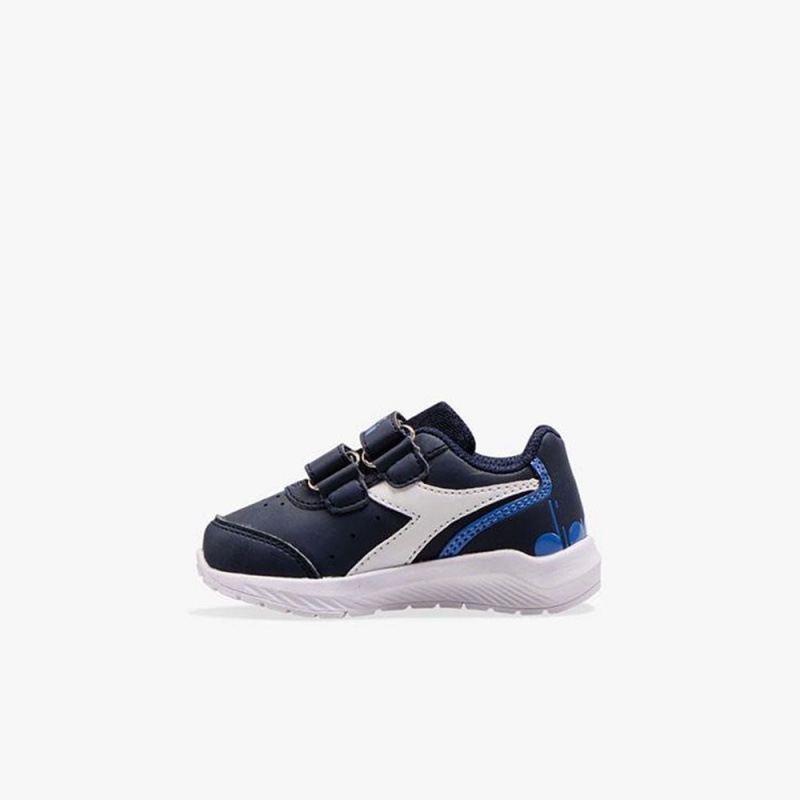 Diadora Falcon Løbesko Børn Mørkeblå | SGOYFWT-93