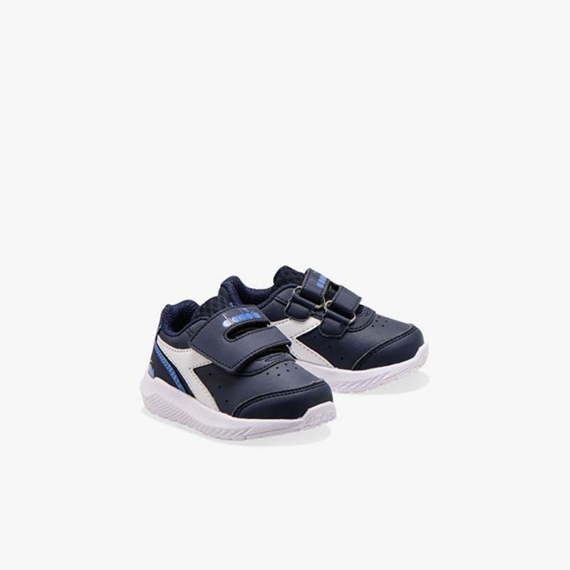 Diadora Falcon Løbesko Børn Mørkeblå | SGOYFWT-93