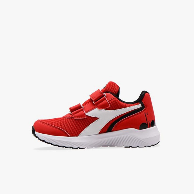 Diadora Falcon Løbesko Børn Rød | SWLKREV-08