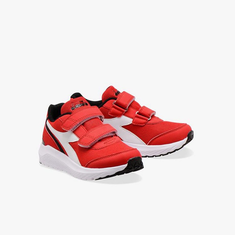 Diadora Falcon Løbesko Børn Rød | SWLKREV-08