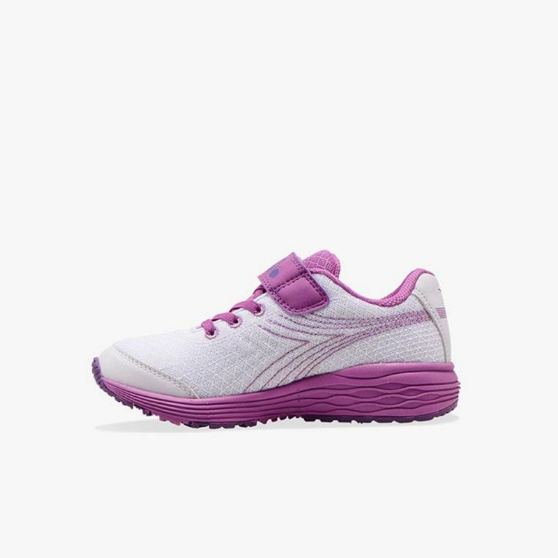 Diadora Flamingo Løbesko Børn Hvide | XANYQLT-52