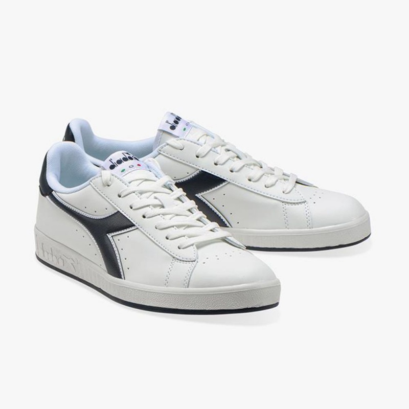 Diadora Game Lave Sneakers Dame Mørkeblå | RMSXGDY-54