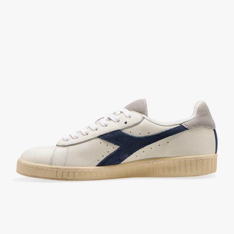 Diadora Game Lave Sneakers Dame Mørkeblå | MFNKRJP-96