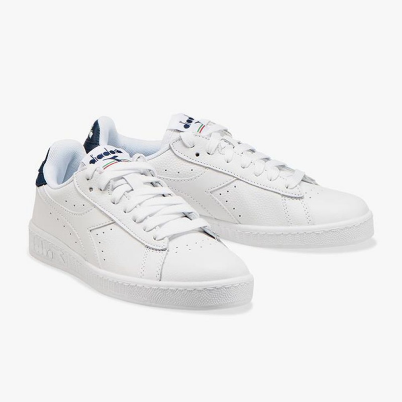 Diadora Game Lave Sneakers Dame Mørkeblå | VSXGHRM-59