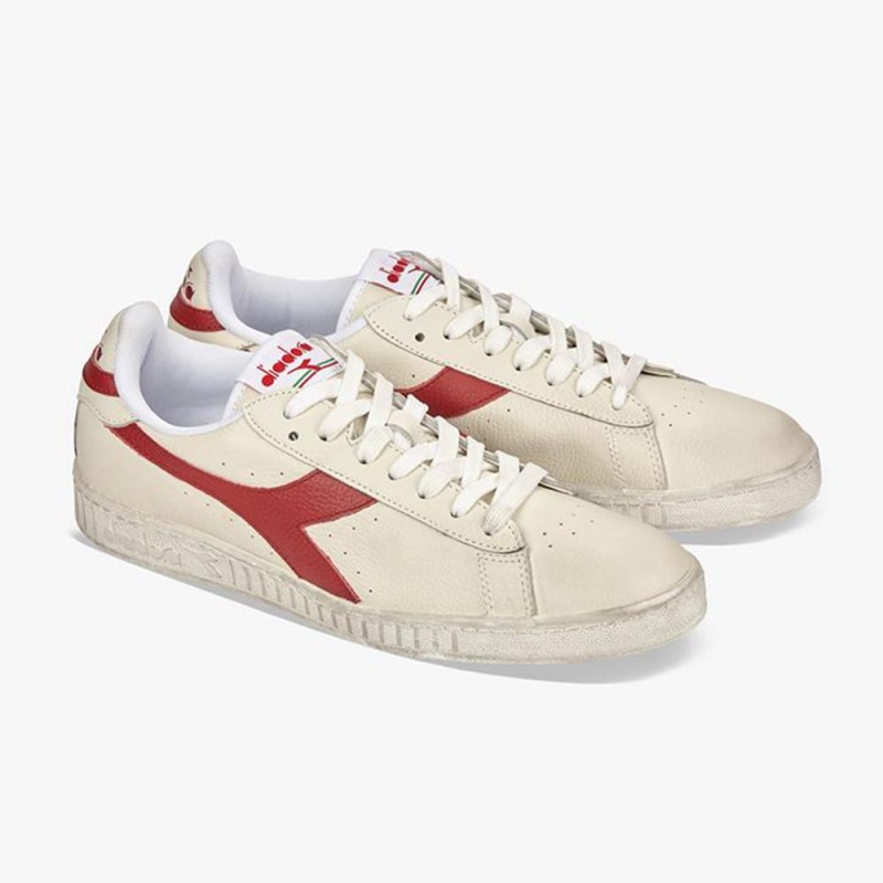 Diadora Game Lave Sneakers Dame Rød | VTPWCAI-34