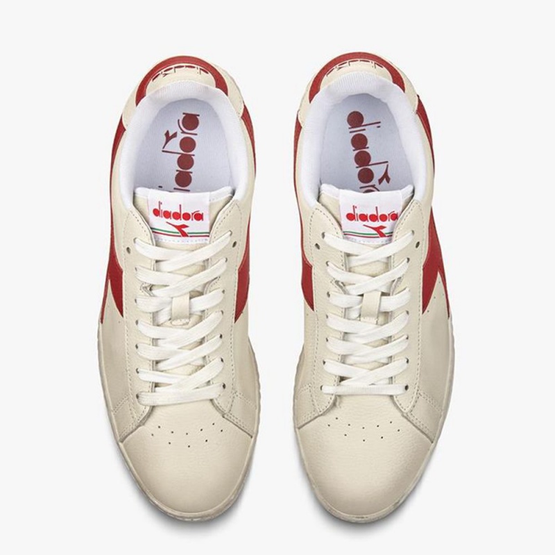 Diadora Game Lave Sneakers Dame Rød | VTPWCAI-34