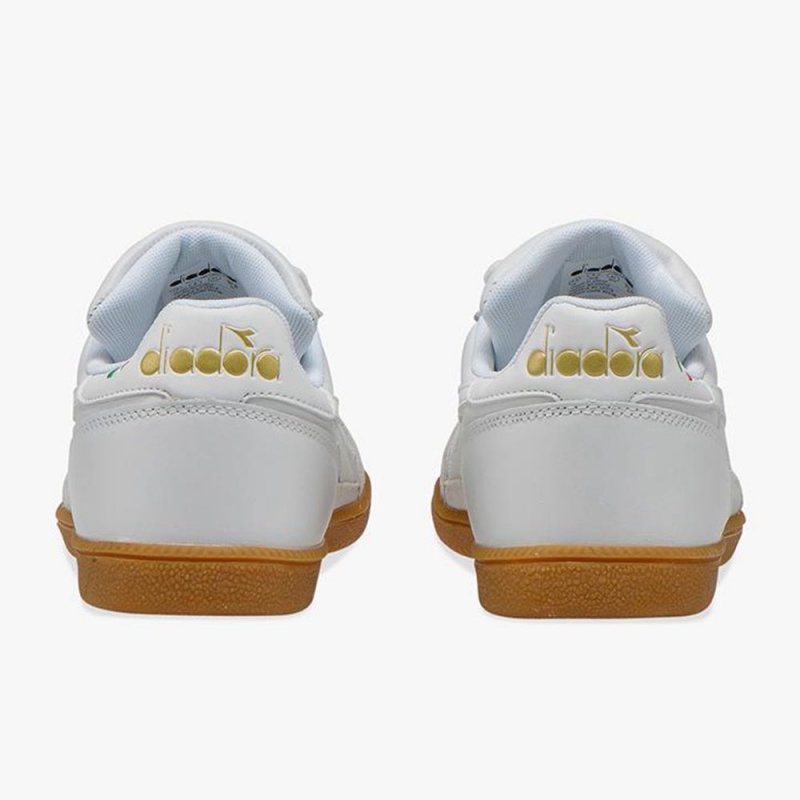 Diadora Gold Lave Sneakers Herre Hvide | TOPKAVM-10