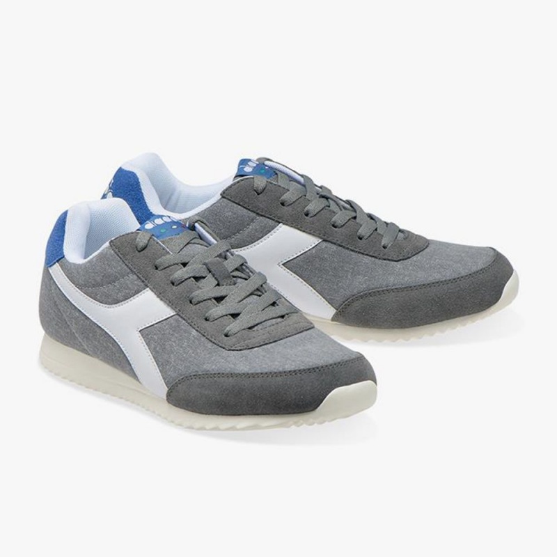 Diadora Jog Lave Sneakers Dame Grå | IAWSZQR-95