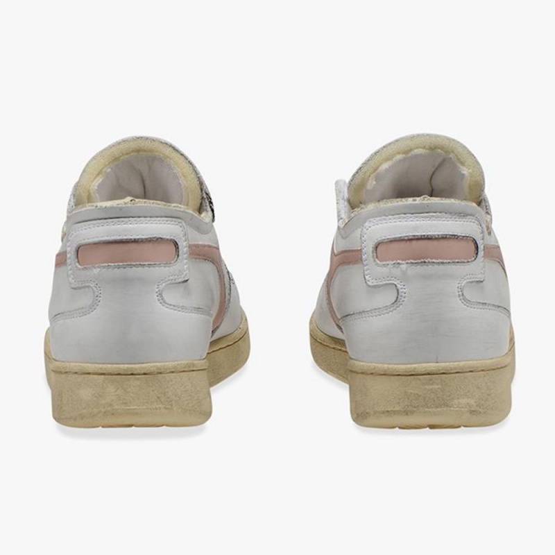 Diadora MI Basket Lave Sneakers Dame Lyserød | JSGUOAY-62