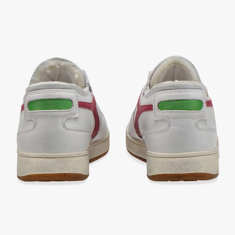 Diadora MI Basket Lave Sneakers Dame Rød | BIPVXDM-05