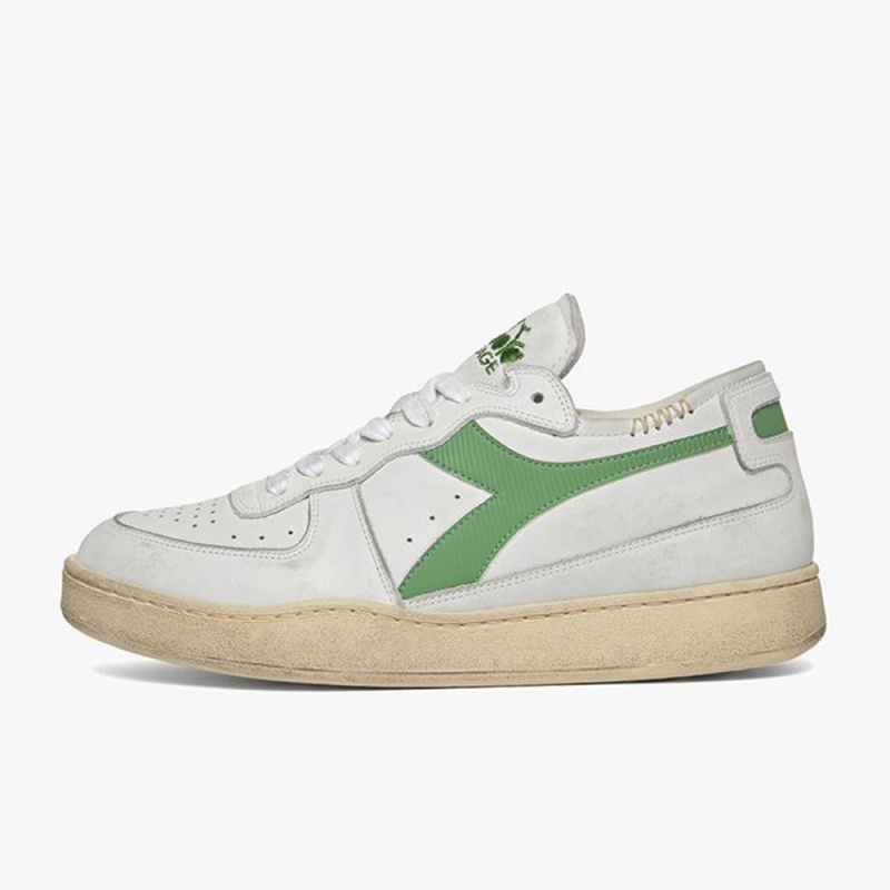 Diadora MI Basket Lave Sneakers Herre Grøn | JORIFUG-94