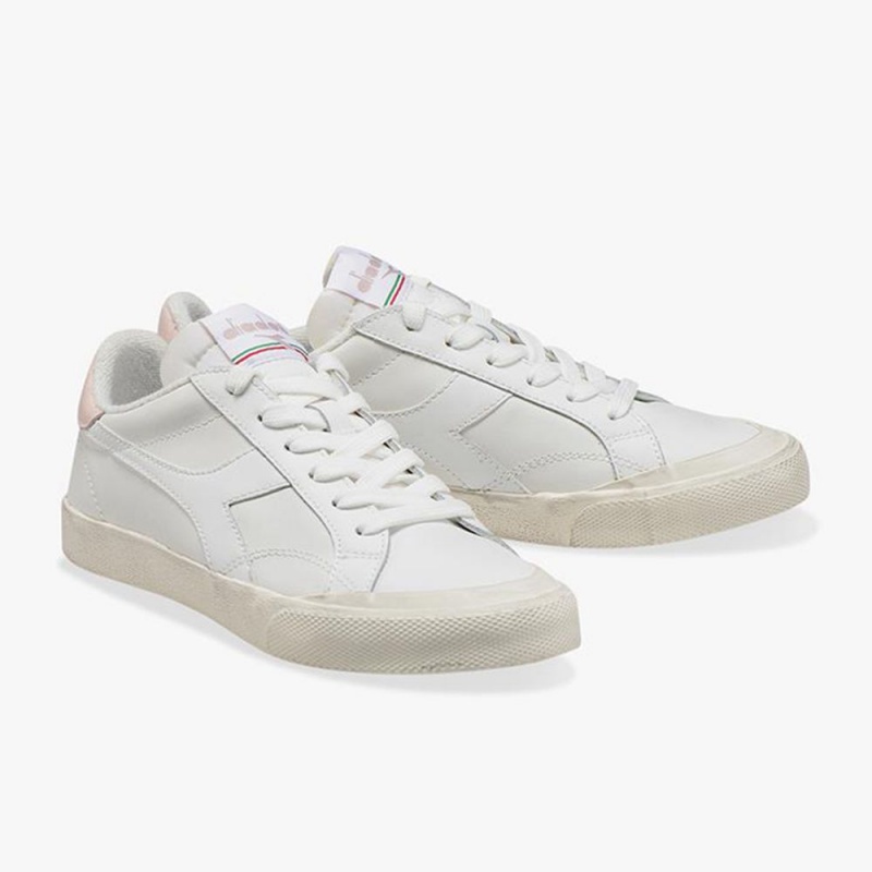 Diadora Melody Lave Sneakers Dame Lyserød | HCNEPBO-16