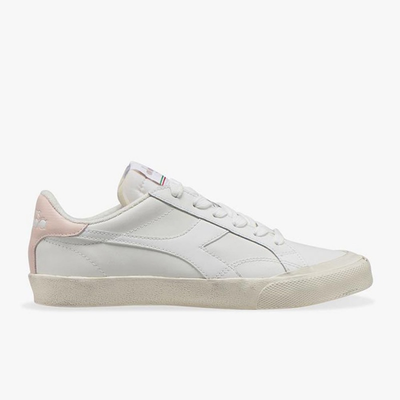 Diadora Melody Lave Sneakers Dame Lyserød | HCNEPBO-16