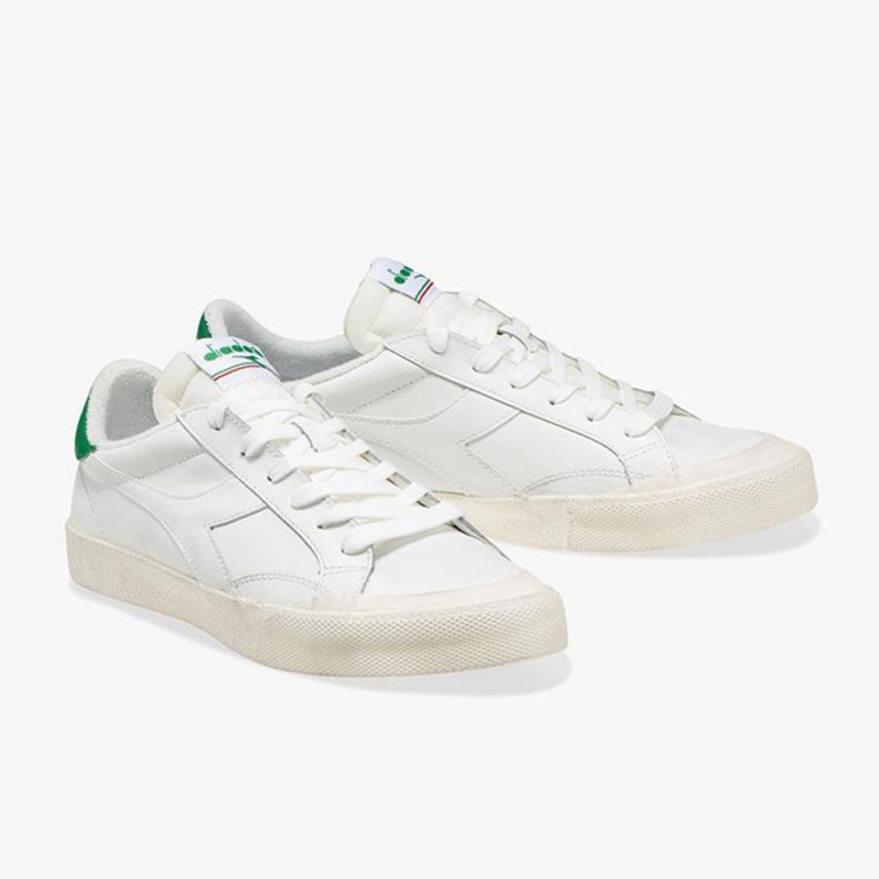 Diadora Melody Lave Sneakers Herre Grøn | RGOBMWX-72