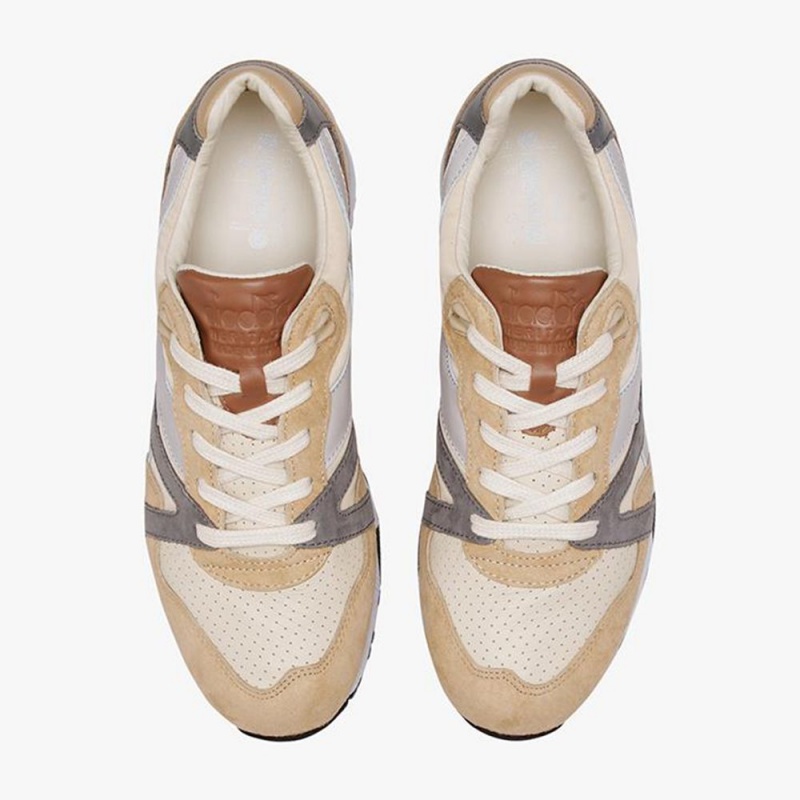 Diadora N9000 Lave Sneakers Herre Beige | KLNIRZF-64