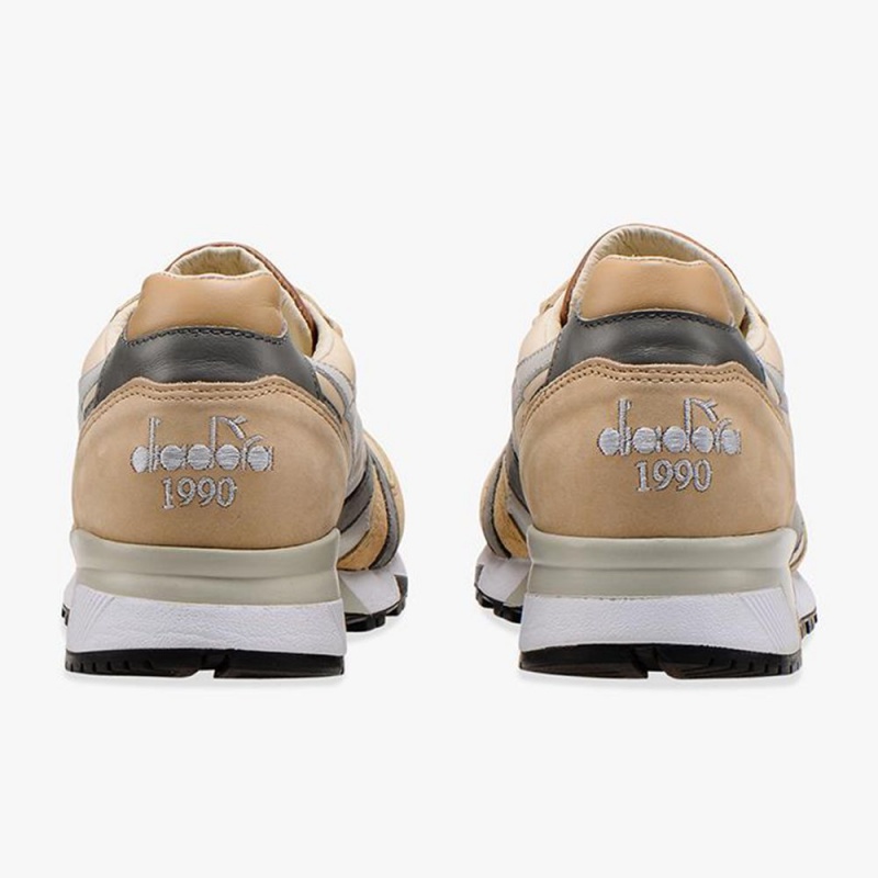 Diadora N9000 Lave Sneakers Herre Beige | KLNIRZF-64