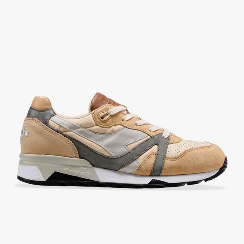 Diadora N9000 Lave Sneakers Herre Beige | KLNIRZF-64