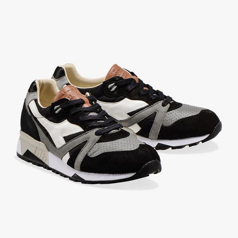 Diadora N9000 Lave Sneakers Herre Grå | ASLUOXN-79