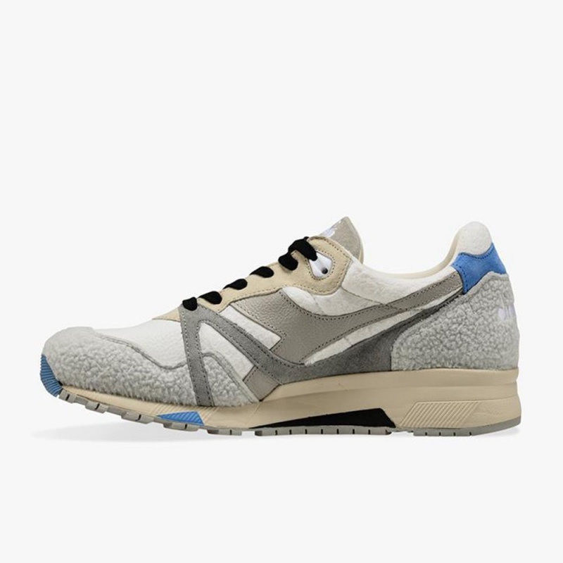 Diadora N9000 Lave Sneakers Herre Grå | UKJFGQE-95