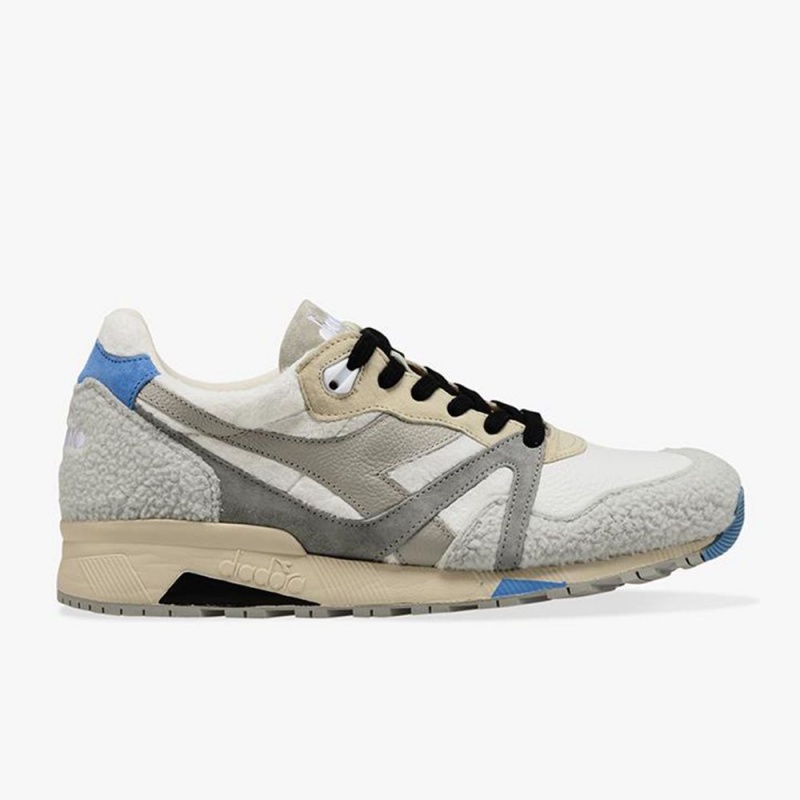 Diadora N9000 Lave Sneakers Herre Grå | UKJFGQE-95