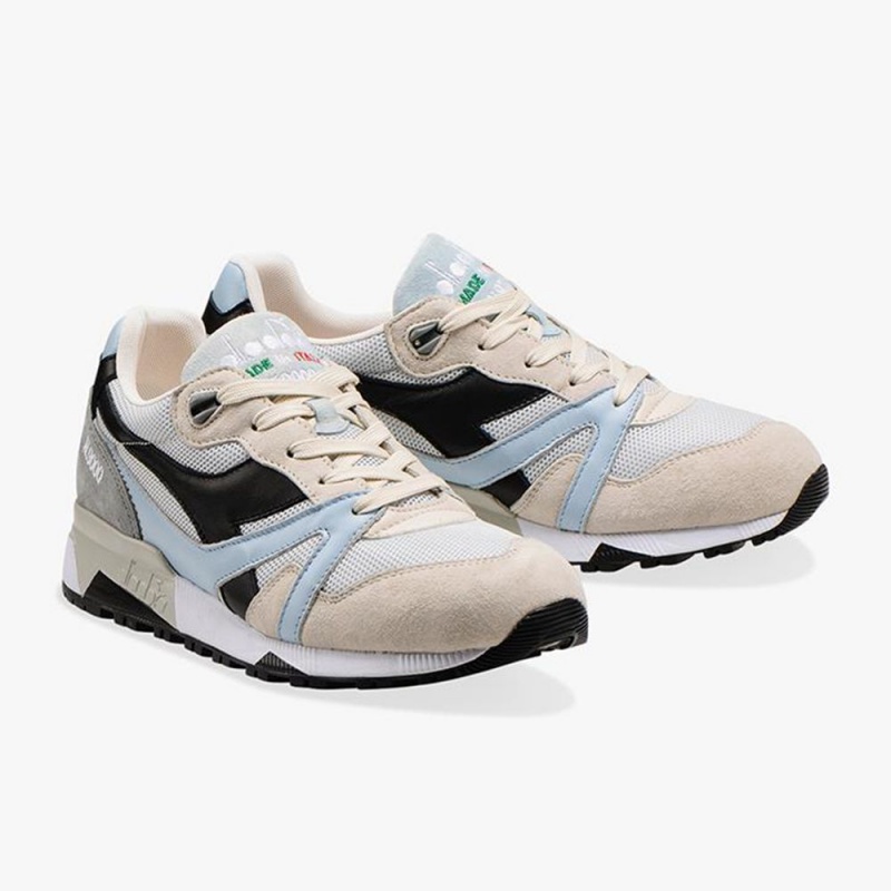 Diadora N9000 Lave Sneakers Herre Hvide | ZXRNYHM-79