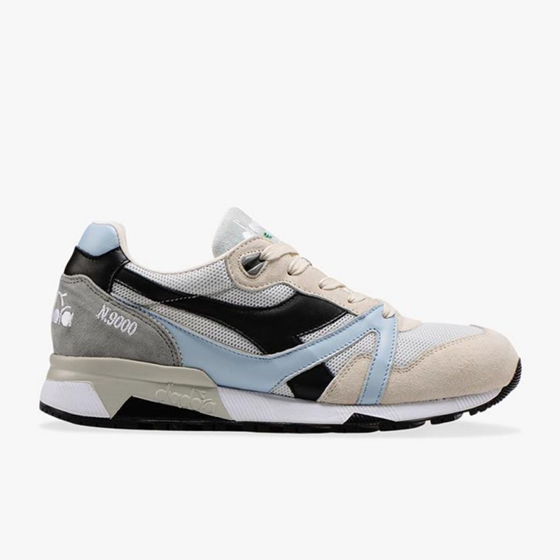 Diadora N9000 Lave Sneakers Herre Hvide | ZXRNYHM-79