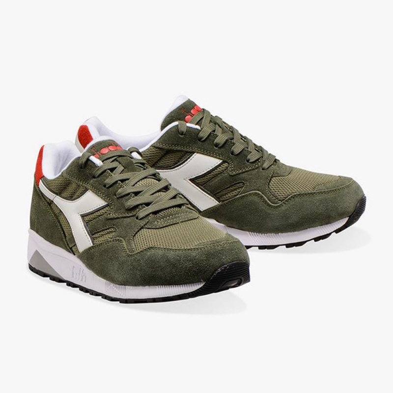 Diadora N902 Lave Sneakers Dame Grøn | ASLWVTR-86