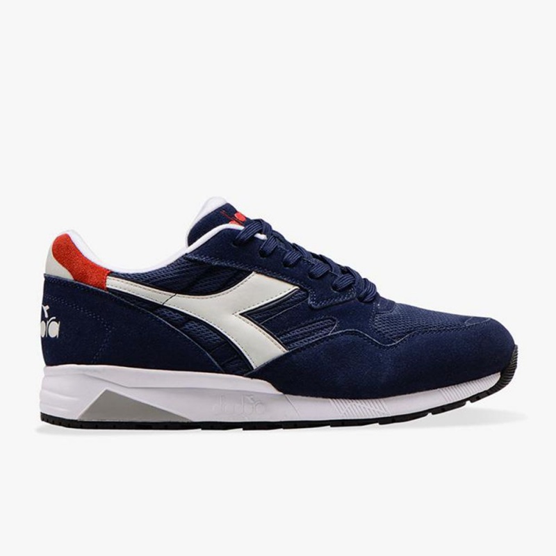 Diadora N902 Lave Sneakers Dame Mørkeblå | RVQHLOJ-08