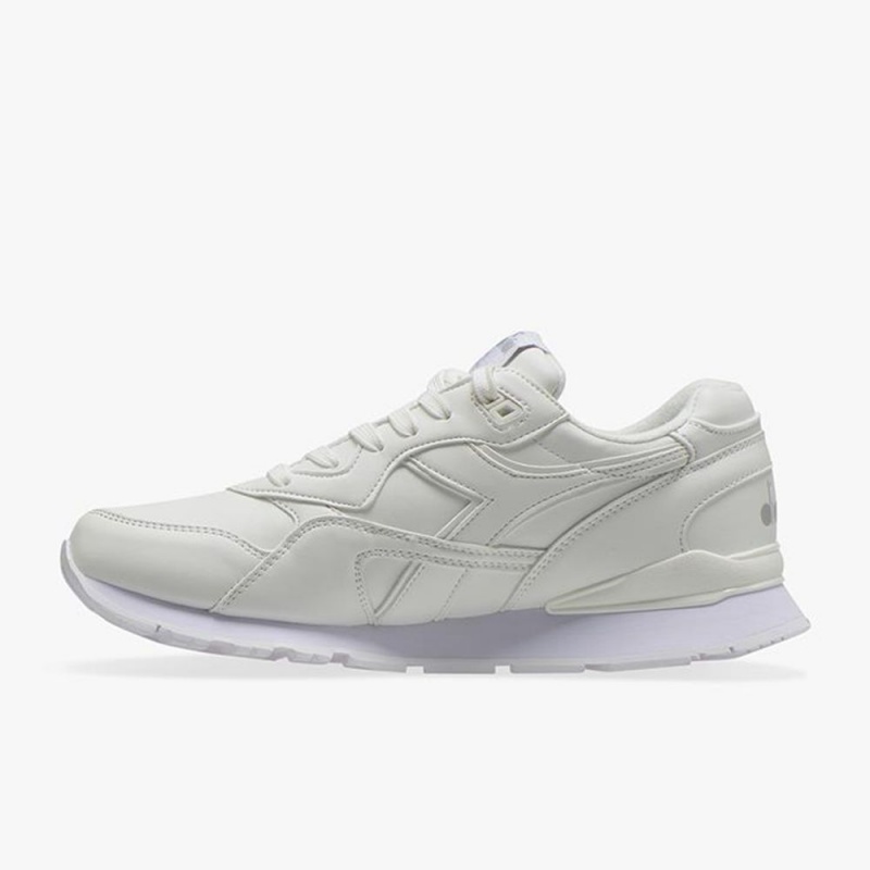 Diadora N.92 Lave Sneakers Herre Hvide | CDGHBVM-84