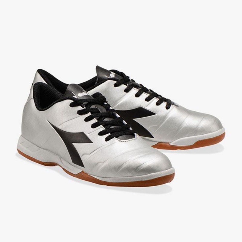 Diadora Pichichi Futsal Sko Herre Sølv | PUKOHYC-91