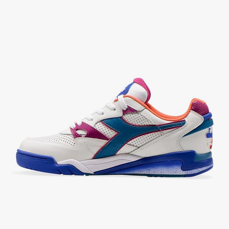 Diadora Rebound Lave Sneakers Herre Blå | CIZWLKN-09