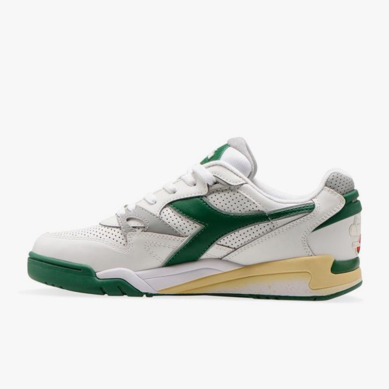 Diadora Rebound Lave Sneakers Herre Grøn | MTZWSBK-38