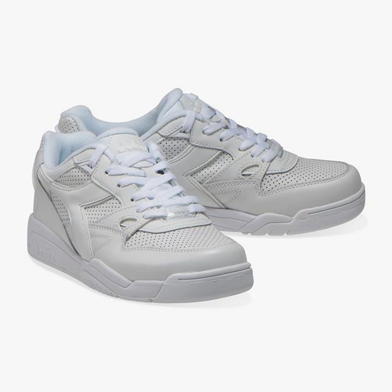 Diadora Rebound Lave Sneakers Herre Hvide | RQTUYLI-36