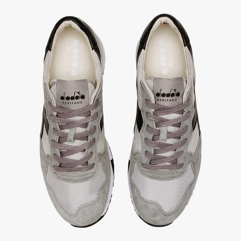 Diadora Trident Lave Sneakers Herre Grå | NFIHSAZ-12