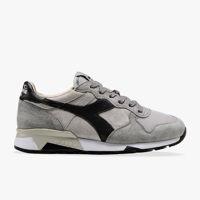 Diadora Trident Lave Sneakers Herre Grå | NFIHSAZ-12