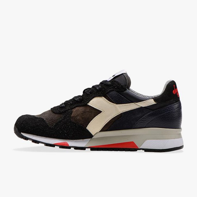 Diadora Trident Lave Sneakers Herre Mørkeblå | XEUTAWC-57