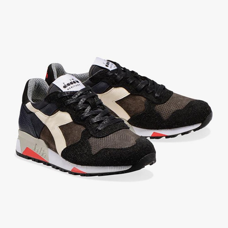 Diadora Trident Lave Sneakers Herre Mørkeblå | XEUTAWC-57